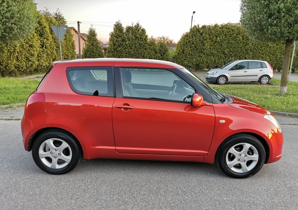 Suzuki Swift cena 14900 przebieg: 172000, rok produkcji 2008 z Rydułtowy małe 781